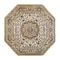 Flash Furniture Ivory 5x5 Octagon Traditional Persian Style Rug NR-RG1881-55-IV-GG - alternate 3